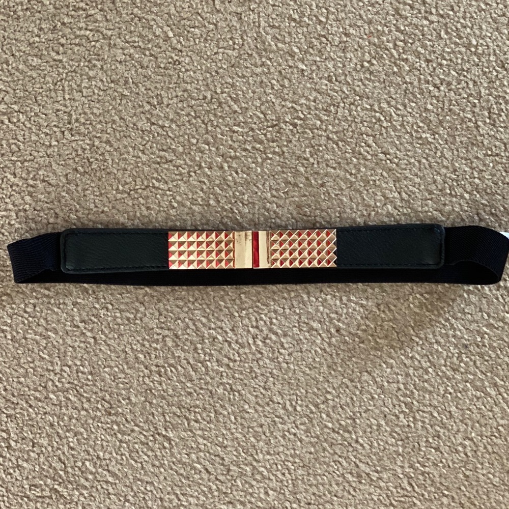Black Elastic Belt